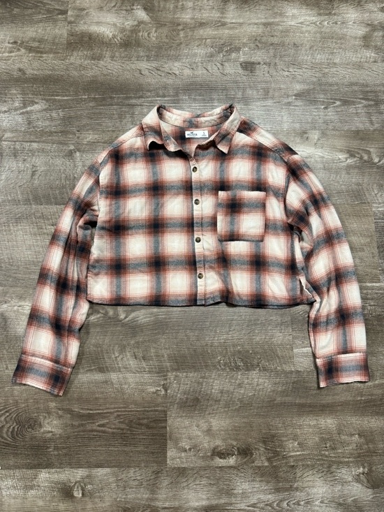 Hollister Tops - Hollister Plaid Button Front Shirt Size Small